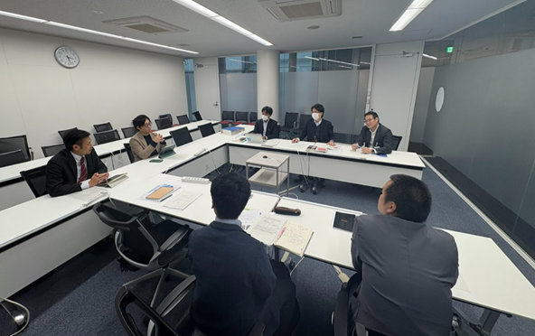 商工観光課・イオンモール打ち合わせ風景